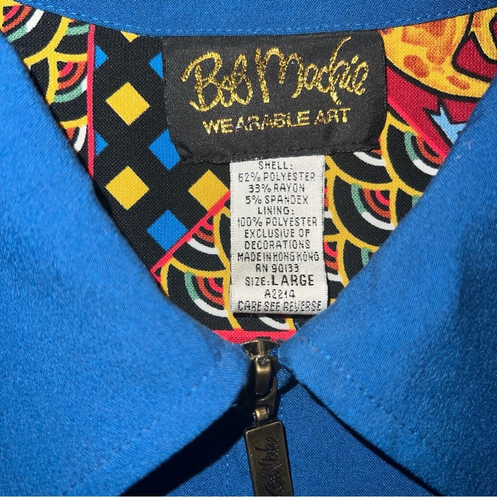 Bob Mackie Wearable Art Blazer - image 4